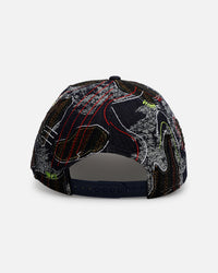 New Era San Diego Padres 'Running Stitch' 9FORTY A-Frame Snapback Multi