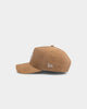 New Era x Culture Kings Corduroy 9FORTY A-Frame Snapback Wheat