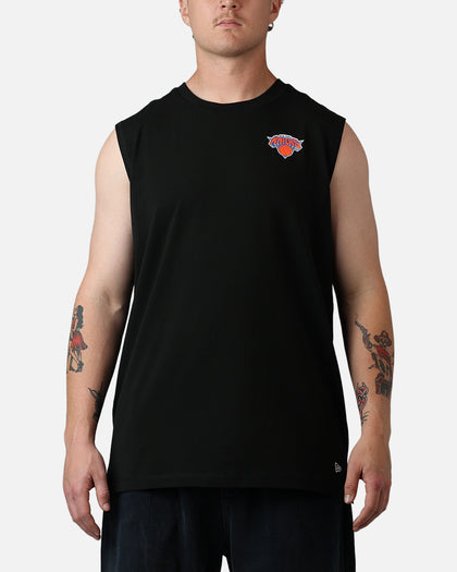 New Era New York Knicks Muscle T-Shirt Black