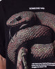 MNML Snake Cutoff Muscle T-Shirt Vintage Black