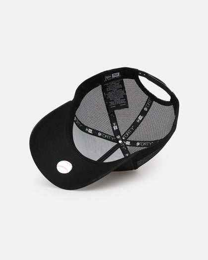 New Era New York Yankees 'Camo' 9FORTY A-Frame Trucker Snapback Black