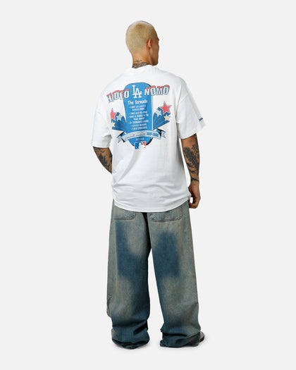 Mitchell & Ness Los Angeles Dodgers Hideo Nomo Tornado T-Shirt Vintage White