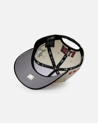 New Era Chicago Bulls 'Chrome City Icons' 9FORTY A-Frame Snapback Chrome/Official Team Color