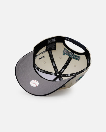 New Era Seattle Mariners 'Chrome City Icons' 9FORTY A-Frame Snapback Chrome/Official Team Color
