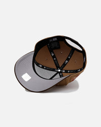 New Era Baltimore Ravens 'Thanksgiving Football' 9FORTY A-Frame Snapback Khaki