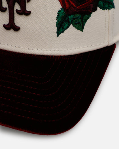 New Era New York Mets 'Velvet Roses' 9FORTY A-Frame Snapback Chrome