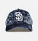 New Era San Diego Padres 'Crushed Blue Velvet' 9FORTY A-Frame Snapback Blue