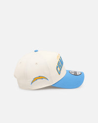 New Era Los Angeles Chargers 'Vintage Arch Logo' 9FORTY A-Frame Snapback Official Team Colors