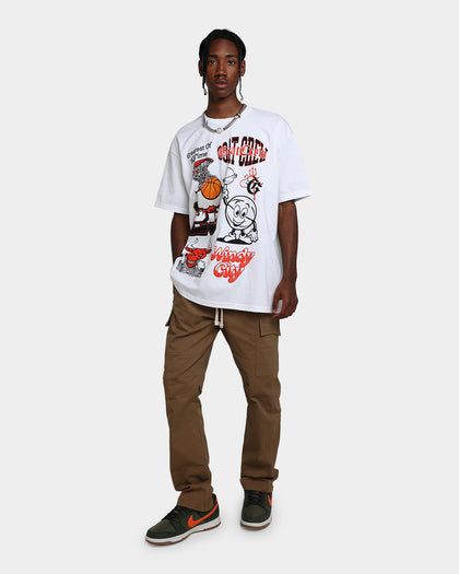 Goat Crew Windy City All Over T-Shirt White