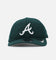 New Era Atlanta Braves 'Retro Crown Classic' 9FIFTY Retro Crown Strapback Dark Green
