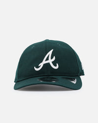 New Era Atlanta Braves 'Retro Crown Classic' 9FIFTY Retro Crown Strapback Dark Green