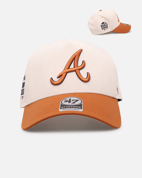 47 Brand Atlanta Braves 'Cinnamon Crisp' 47 Offside Snapback Natural