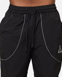 The Anti Order Stereo Nylon Track Jogger Black