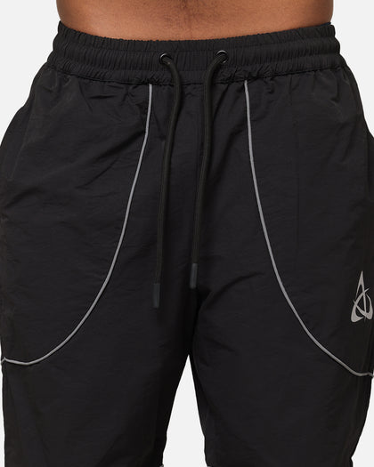 The Anti Order Stereo Nylon Track Jogger Black