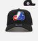 New Era Montreal Expos 'Black And Team Color' 9FORTY A-Frame Snapback Black/Official Team Color