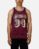 Mitchell & Ness Los Angeles Lakers Shaquille O'Neal 1996 Swingman Jersey Burgundy