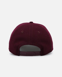 New Era San Francisco Giants 'Large Chenille' 9FORTY A-Frame Snapback Maroon