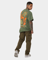 Goat Crew West Coast Customs T-Shirt Military Green