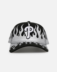New Era Philadelphia Phillies 'Metallic Flames' 9FORTY A-Frame Snapback Black/Silver
