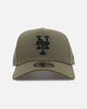 New Era New York Mets 'Easy Olive' 9FORTY A-Frame Snapback Olive
