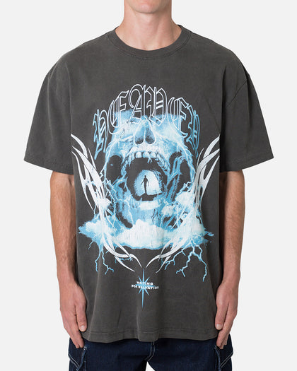 MNML Another Heaven T-Shirt Washed Black
