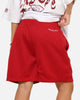 Mitchell & Ness Kansas City Chiefs Arch Script Shorts Red
