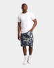 XXIII Ardell Textured Denim Shorts Blue