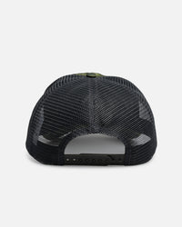 Ed Hardy Heart And Skull Trucker Snapback Camo