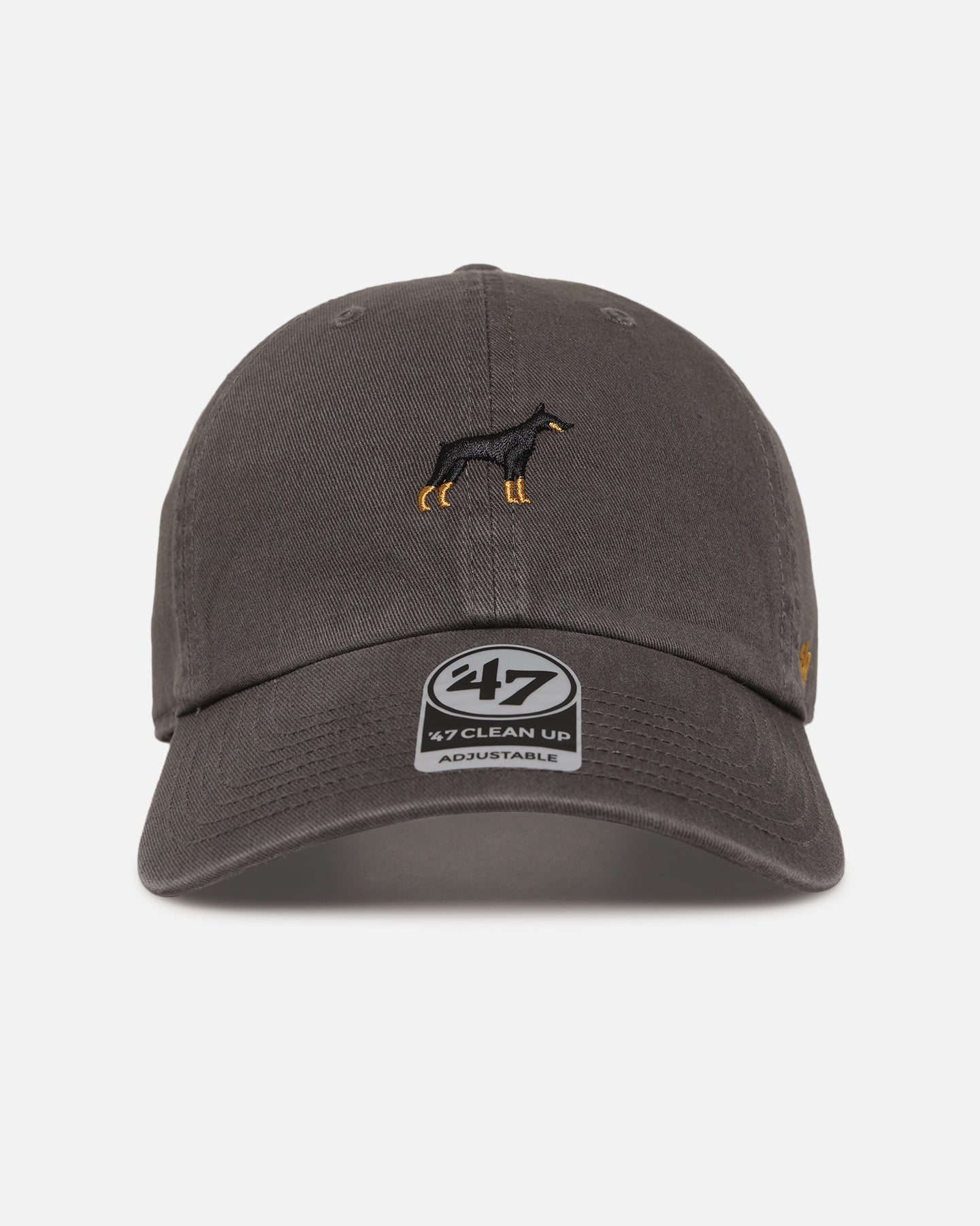 47 Brand Dobermann 'Dog Collection' 47 Clean Up Strapback Charcoal