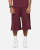 Ed Hardy Trinity Baggy Sweat Shorts Plum