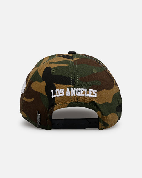 Pro Standard Los Angeles Lakers 'Woodland Camo' Pro Pinch Snapback Camo