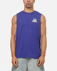 Bleacher Athletic New Zealand Warriors NRL Adult Muscle T-Shirt Blue