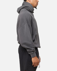 Saint Morta Destiny Rising Boxy Hoodie Washed Black