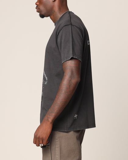 Saint Morta Wraith Cut Vintage T-Shirt Vintage Black