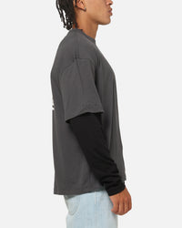 Dickies Payson 2Fer Long Sleeve T-Shirt Black
