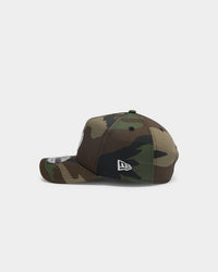 New Era X Culture Kings 9FORTY A-Frame Snapback Camo/Black
