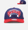 Mitchell & Ness Memphis Grizzlies 'College Twist' Pro Crown Snapback Blue/Red