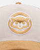 New Era Chicago Cubs 'Honey Pot' 9FORTY A-Frame Snapback Stone/Wheat