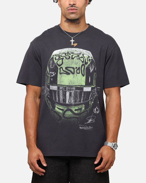 Mitchell & Ness X Mclaren Lando Norris Helmet T-Shirt Faded Black