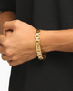 Guess Mainline 15mm Frontier Crystal Bracelet Gold