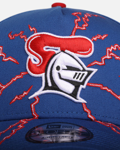 New Era Newcastle Knights 'NRL Electric' 9FORTY A-Frame Snapback Official Team Colour