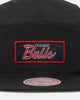 Mitchell & Ness Chicago Bulls Team Logo Camper Strapback Black
