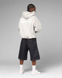 Loiter Ultra Hybrid Premium Zip Hoodie Grey