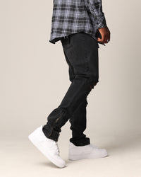 Saint Morta Deadbeat Fimi Jeans Black Shadow