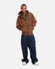 Carre Weatherwear Hoodie Brown