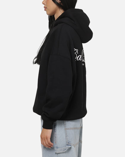 Carre Mini Script Hoodie Black
