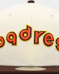 New Era San Diego Padres 'Retro Script' 59FIFTY Fitted OTC