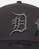 New Era Detroit Tigers 'Gray Tonal Roses' 9FORTY A-Frame Snapback Gray