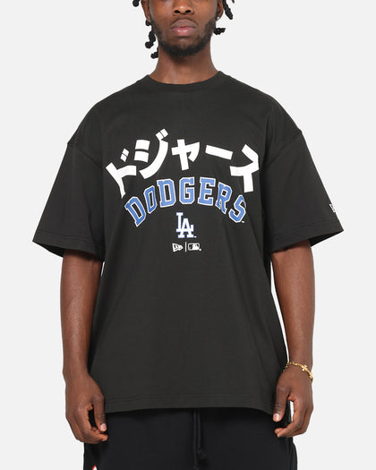 New Era Los Angeles Dodgers Kanji T-Shirt Black