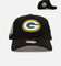 New Era Green Bay Packers 'Black And Team Color' 9FORTY A-Frame Snapback Black/Official Team Color